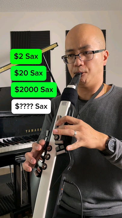 $2 vs $20,000 saxophone??? #saxophone
