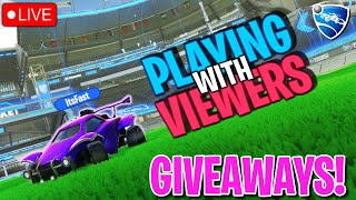 Rocket League With Viewers LIVE - PRIVATE MATCHES/TOURNAMENTS - ROAD TO 7K