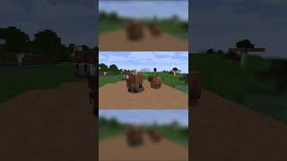 Top 5 Capybara But It's Minecraft #Shorts #Minecraft #Capybara