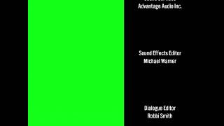 Oh Yeah Cartoons End Credits With Green Screen