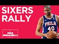 Instant reaction as sixers hold on versus heat