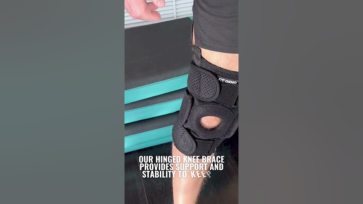 How a Hinged Knee Brace SAVE my Knees from Injury #fyp #shorts