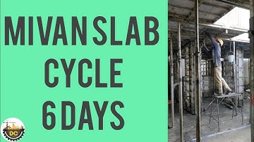 Mivan formwork slab cycle 6 days | Aluminum formwork slab cycle and procedure explain