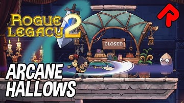 We Create an Assassin / Barbarian Crossbreed! | ROGUE LEGACY 2 Arcane Hallows update gameplay