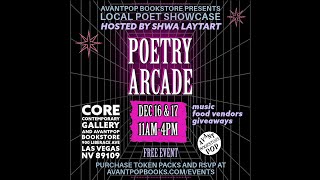 Poetry Arcade Day 1 Avantpop Bookstore (Live Stream)