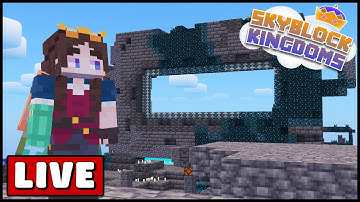 🔴Finding Ancient Cities in Skyblock!