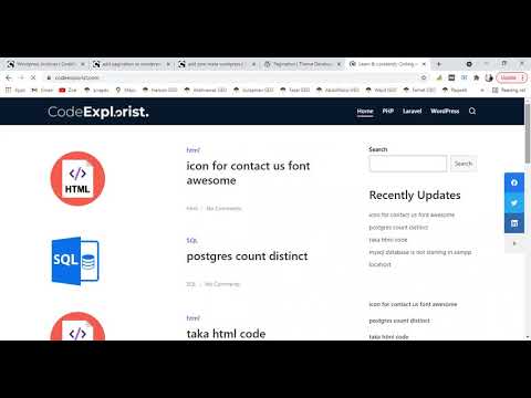 Add Pagination in WordPress
