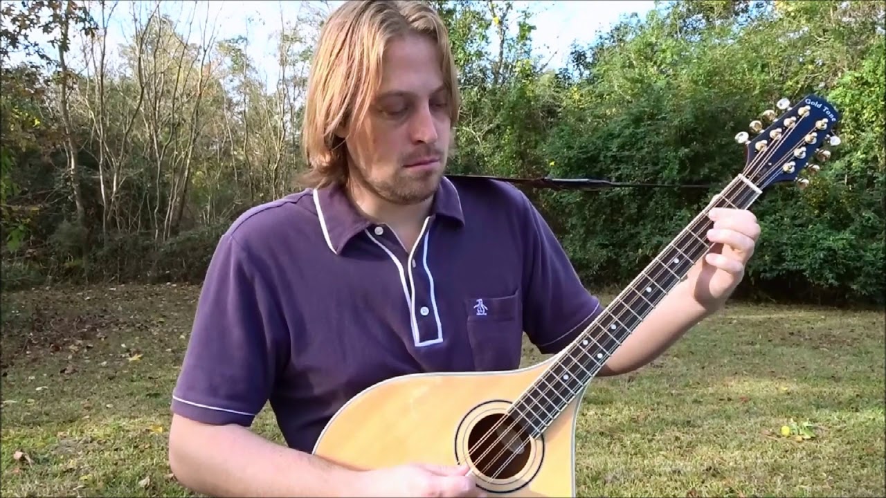 Bonny at Morn on Gold Tone octave mandolin