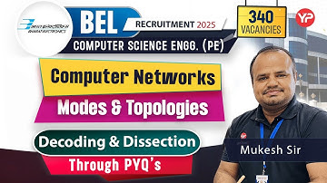 Modes & Topologies (Computer Networks) for BEL CSE Probationary Engineer Written Exam Preparation