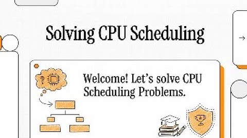 CPU Scheduling Problems Solved Step-by-Step