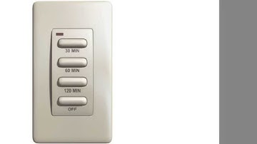 Skytech TM/R-2 Wireless Wall Mounted Timer Fireplace Remote Control