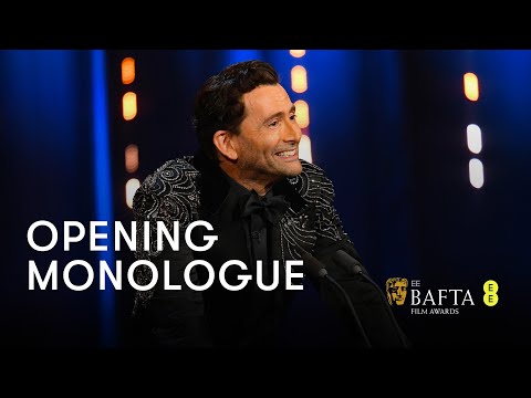 David Tennant&#039;s hilarious opening monologue | EE BAFTA Film Awards 2024