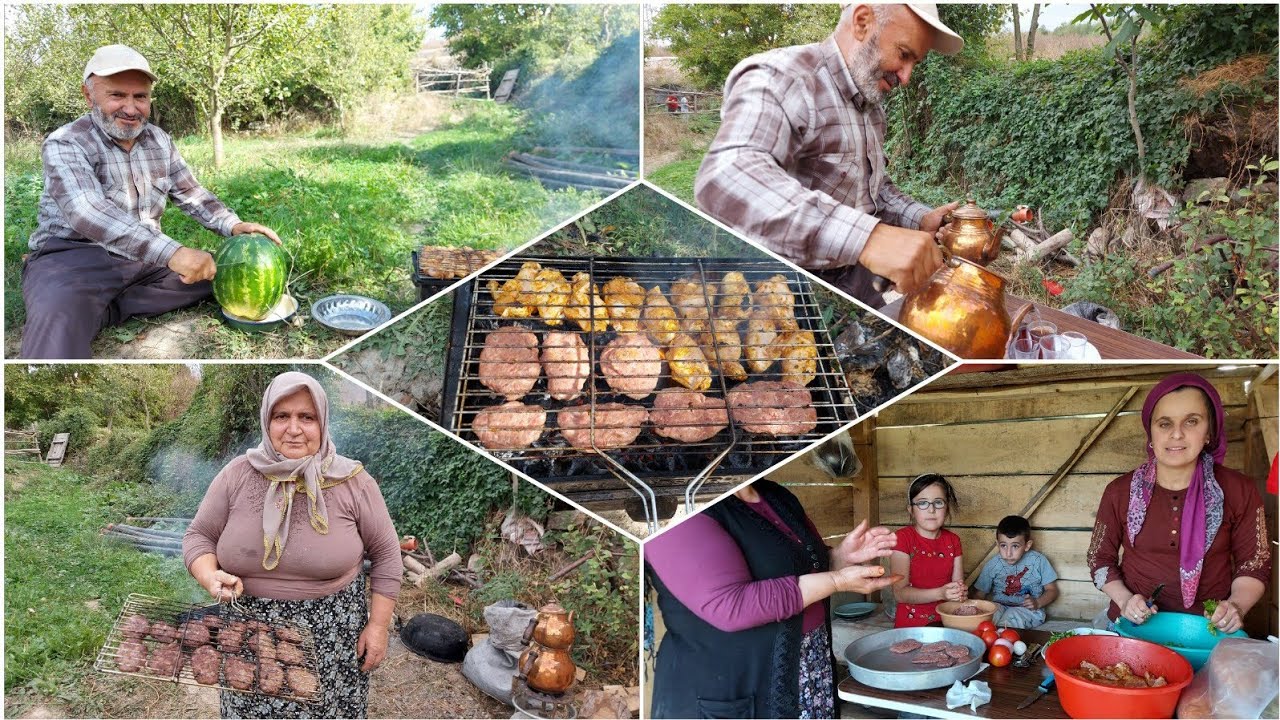 Bahçede piknik yapıyoruz günlük vlog