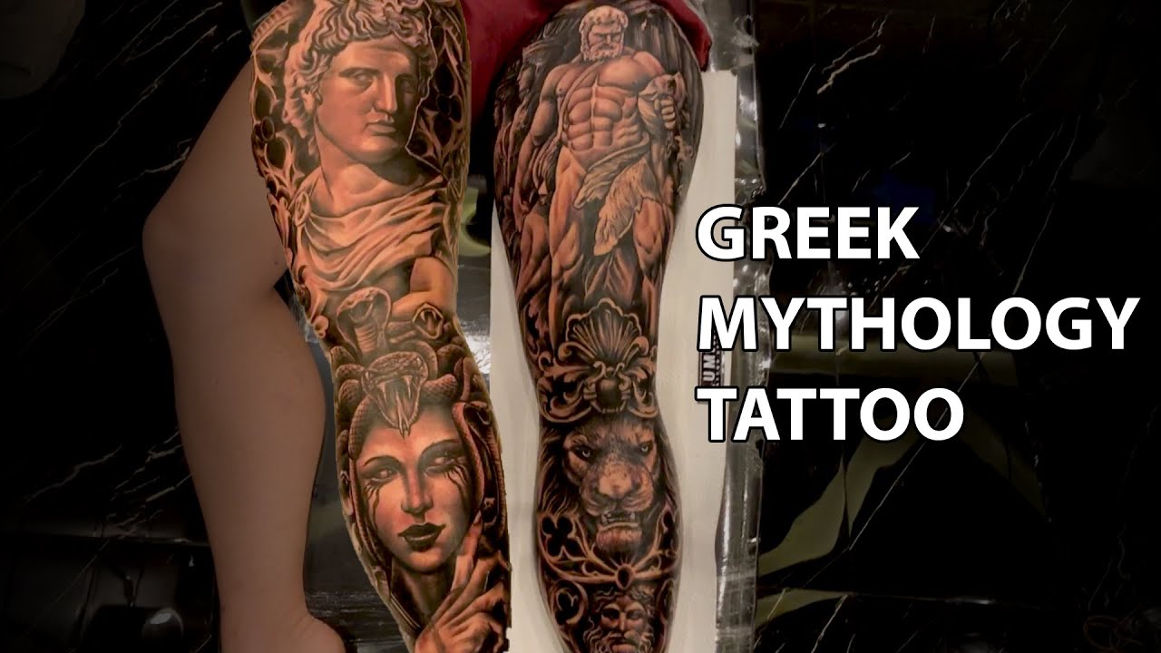 Greek Mythology tattoo full sleeve by Juno | Juno Tattoo Designs | Flickr