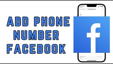 How to Add a Phone Number to Facebook (2025)