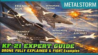 Nowy przewodnik po dronach i pociskach odrzutowych KF-21 Stealth WIN | Gra Metalstorm screenshot 3