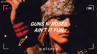 Guns N&#39; Roses - Ain&#39;t It Fun (Subtitulada Al Español)