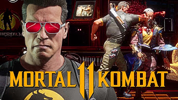 Mortal Kombat 11: T-800 Terminator *New* "No Bargaining" Brutality