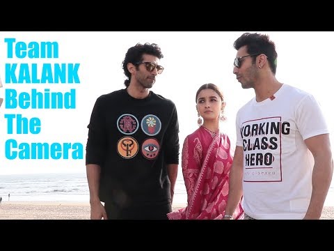 Kalank Team Masti Behind The Camera | Alia Bhatt, Varun Dhawan, Aditya , Madhuri