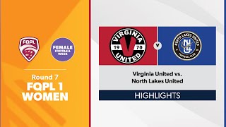 FQPL 1 Women Round 7 - Virginia United vs. North Lakes United Highlights by Football Queensland 100 views 2 days ago 4 minutes, 11 seconds