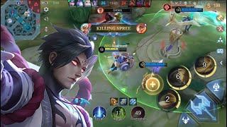 KILLING SPREE MAGE VALE ONE SHOT #mobilelegends #mlbb #vale #mage