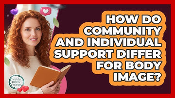 How Do Community And Individual Support Differ For Body Image? - Inside Body Image