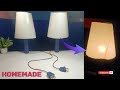 HOMEMADE BEDROOM WALL LAMP 💥 (SIMPLE IDEA) 💯 WASTE MATERIAL #WALL_LAMP #BEDROOM #LAMP