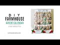 DIY:  Farmhouse Advent Calendar