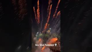 Sky shot Failed #happydiwali #trending #short#crackers #facts
