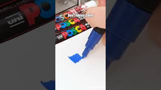 Never do these three things to your Posca Marker!
