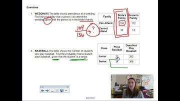 Pearson 11.4-Conditional Probability Alg 2 2018