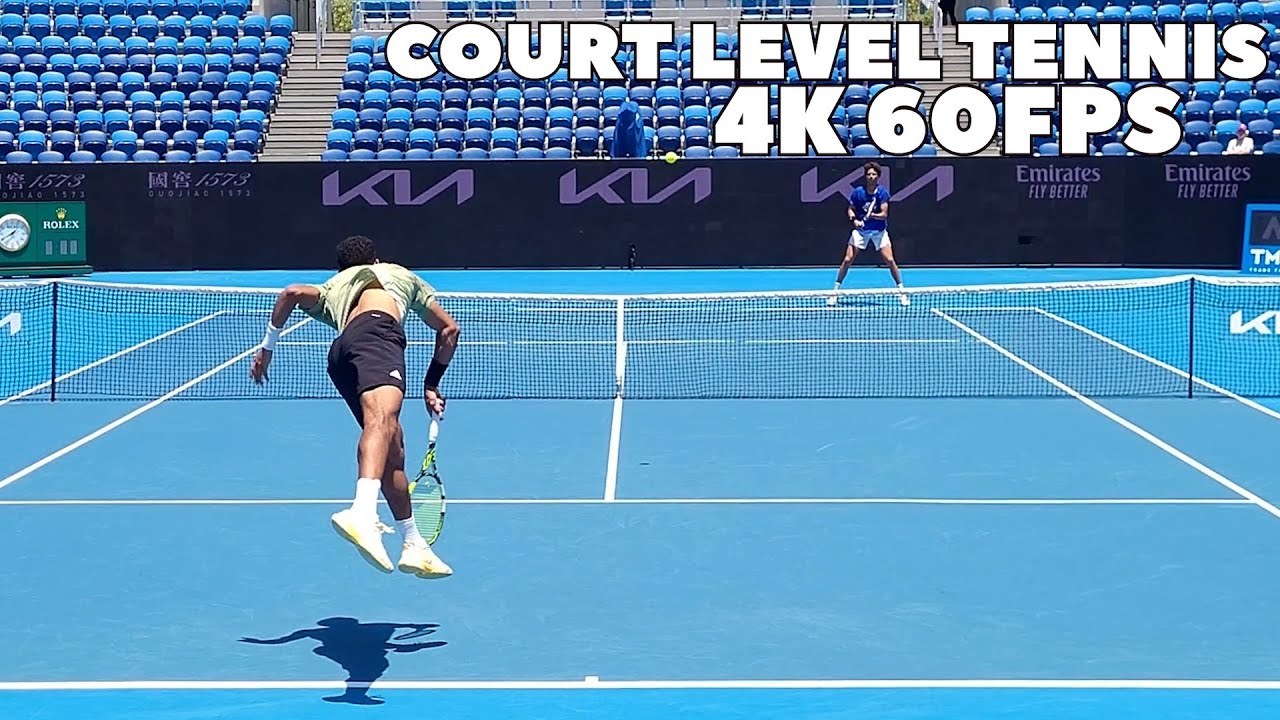 Felix AugerAliassime HIGH INTENSITY Practice With Gabriel Diallo 2023