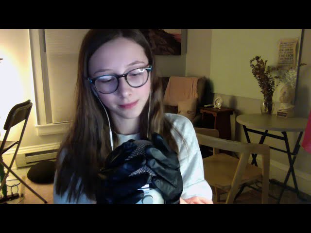 ASMR Mic Touching With Gloves
