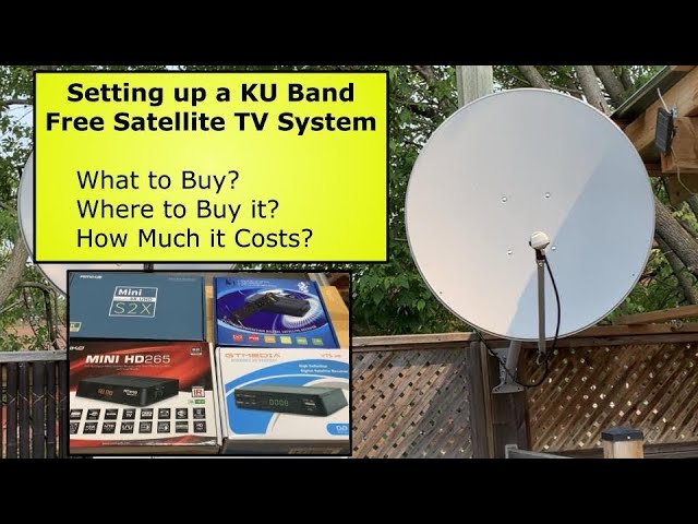 Setting up a Basic KU Band Satellite System for Satellite TV class=