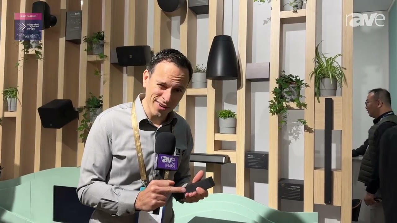 ISE 2026: AUDAC Intros VIRO-C Compact Speaker