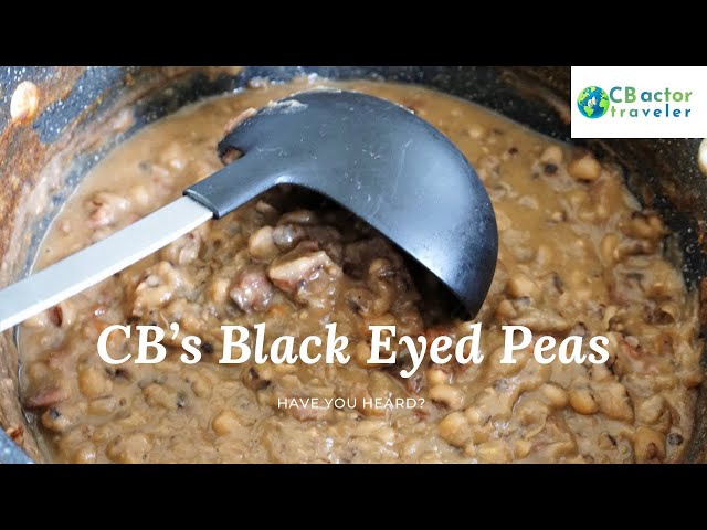 CB's Black Eyed Peas