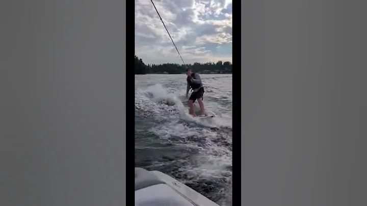 Aaron Wakeboarding