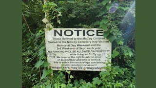 Revisiting The McCoy Children's Grave.