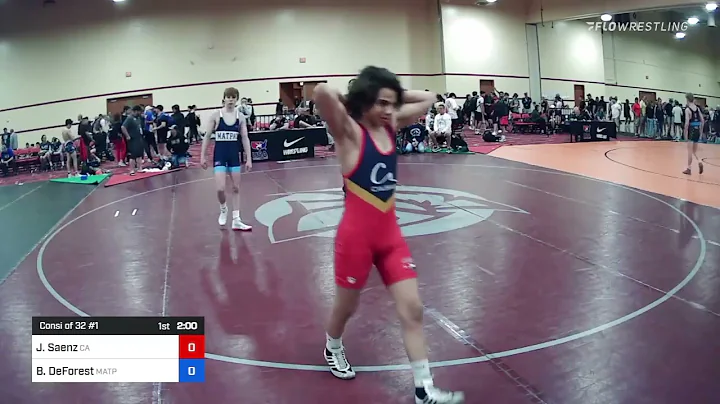 55 Lbs Consi Of 32 #1 - Jason Saenz, California Vs...