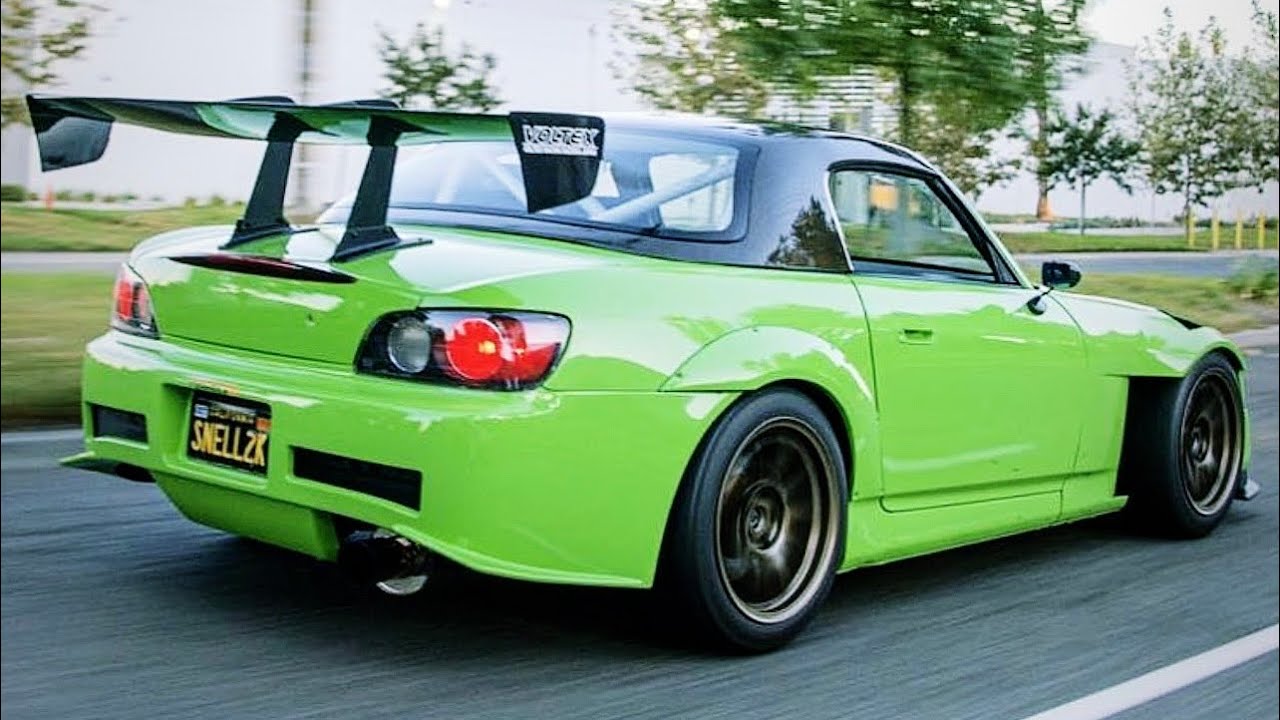 DIY Garage Paint Job in 10mins Honda S2000 🦎 YouTube