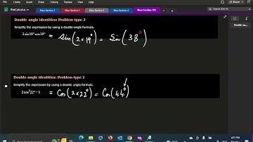 5.3.b Double-angle identities: Problem type 2