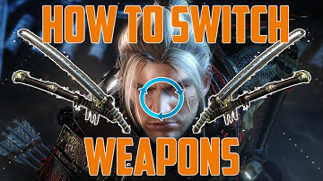 Nioh how to switch to second weapon fast guide PS4 version