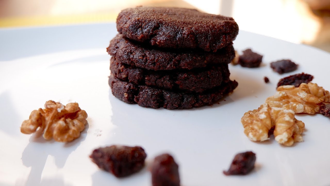 NoBake Keto Chocolate Walnut Cookie Recipe YouTube