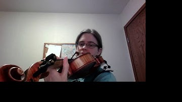 3 Octave A Flat Melodic Minor Violin Scale with fingerings and playthrough