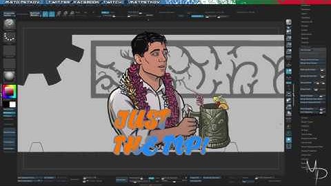 Just The Tip: Using Smooth Groups Brush to manually polish your polygroups in #zbrush
