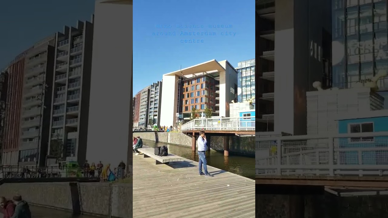 Nemo science museum for kids around Amsterdam city center