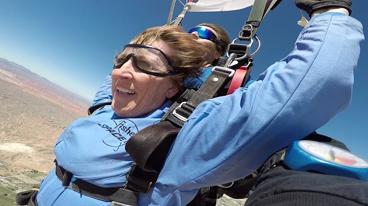 Deanna Wiley - Tandem Skydive in Las Vegas at Skyd...
