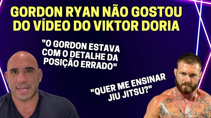 GORDON RYAN NO GOSTOU DA ANLISE DO VIKTOR DORIA