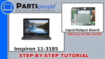 Dell Inspiron 11-3185 (P25T003) USB / Audio Circuit Board How-To Video Tutorial