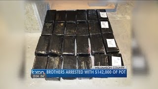 Traffic stop in Jarrell yields more than 300 pounds of marijuana